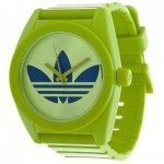 O clock Cover Uhr fluo green