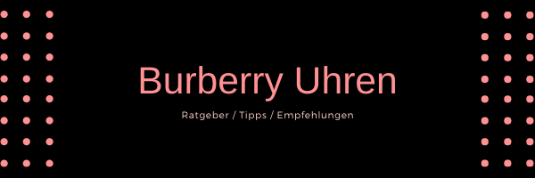 Burberry Uhren