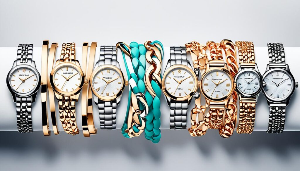 Damen Armbänder mit Farbakzenten Damen Armbänder mit Farbakzenten