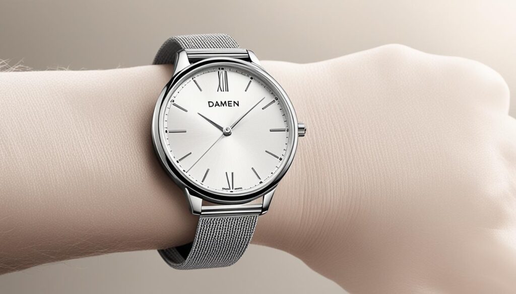 Damen Armbanduhr mit Alarmfunktion Damen Armbanduhr mit Alarmfunktion