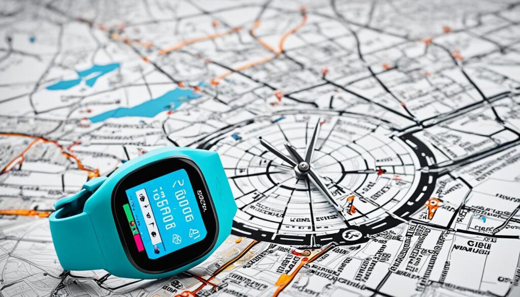 Damen Fitnessuhr mit GPS-Funktionen Damen Fitnessuhr mit GPS-Funktionen