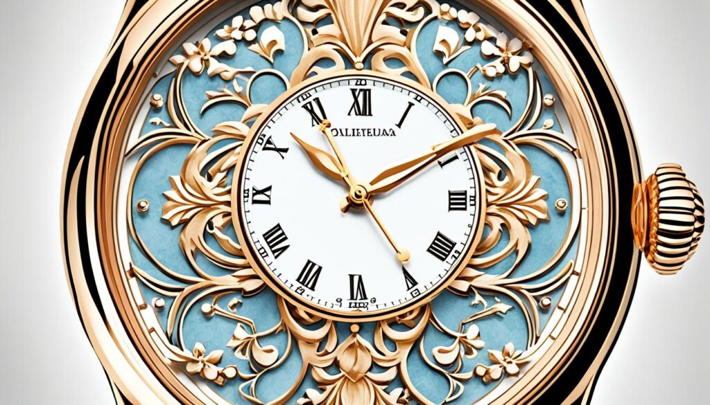 Feminine Zeitmesser mit raffinierten Zifferblatt Mustern Feminine Zeitmesser mit raffinierten Zifferblatt Mustern