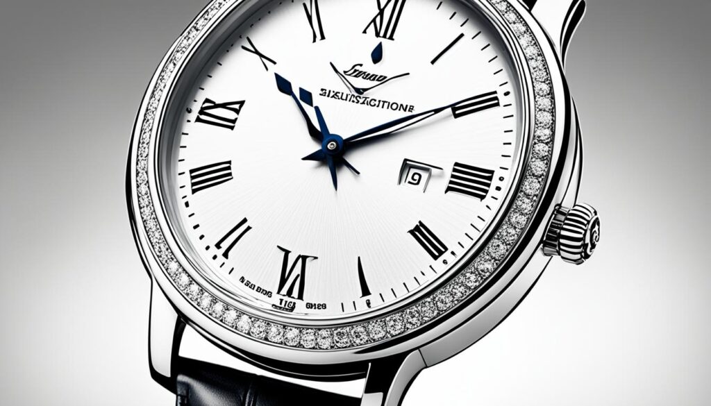 Uhr Damen weißes Zifferblatt Uhr Damen weißes Zifferblatt