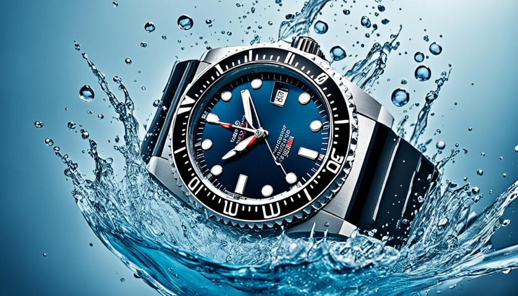 Wasserresistente Uhr Wasserresistente Uhr