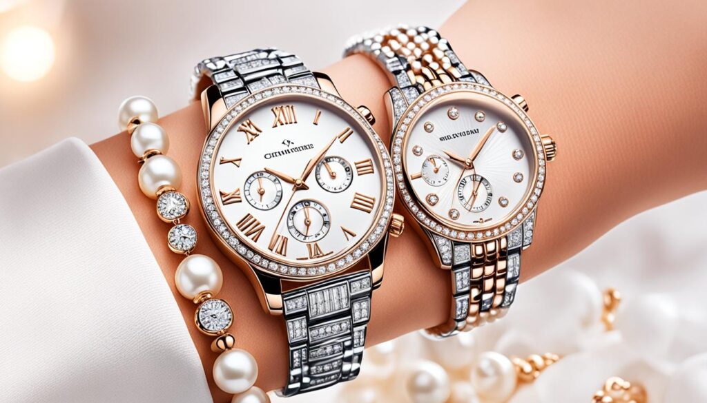 qualitativ hochwertige Dual Time Uhren für Damen qualitativ hochwertige Dual Time Uhren für Damen