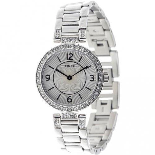 T2n452 Uhr silber von Timex