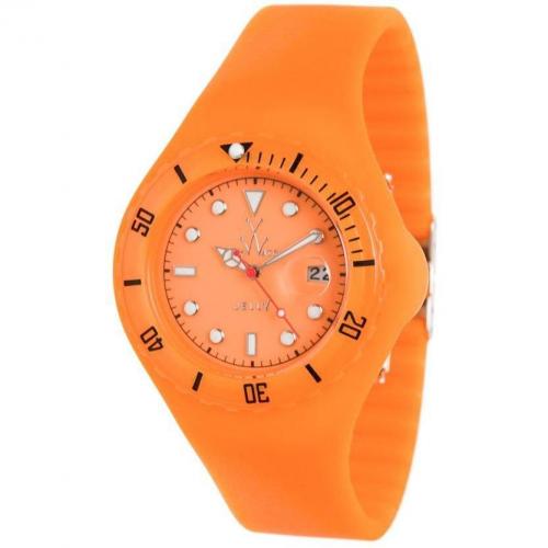 Uhr orange aus der Jelly-Kollektion von ToyWatch